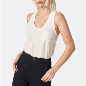 Joie Alicia Racer-Back Tank in Raspberry